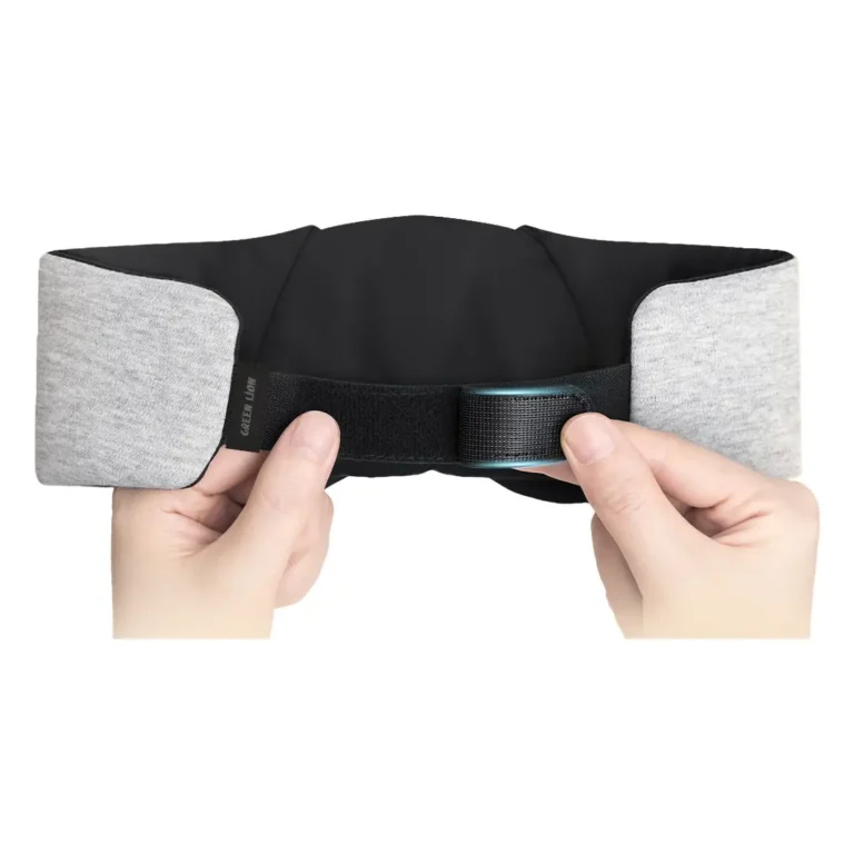 Green Lion Wireless Audio Sleep Mask with Ultra-Comfort Meditation - Grey