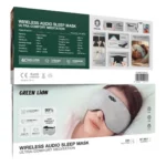 Green Lion Wireless Audio Sleep Mask with Ultra-Comfort Meditation - Grey