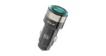 Green Lion Zinc Alloy Dual PD Car Charger - Black