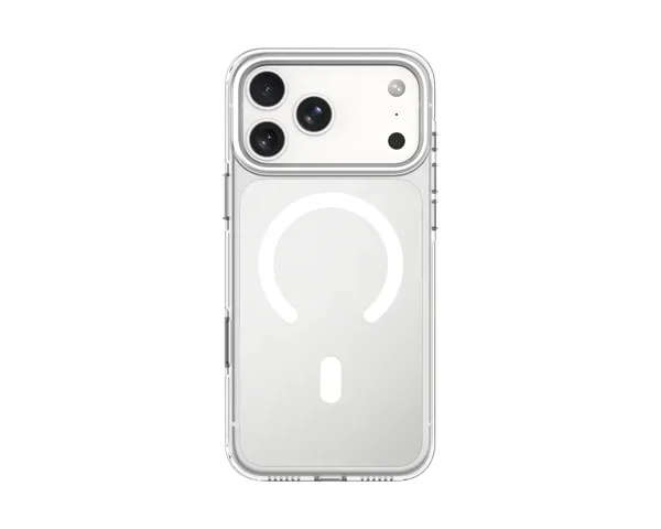 Levelo Allure MagSafe Hard Case for iPhone 18/17 Pro / Pro Max - Clear