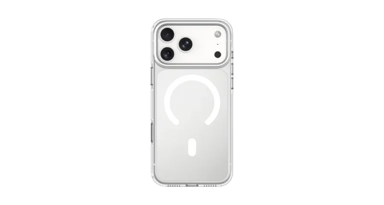 Levelo Allure MagSafe Hard Case for iPhone 18/17 Pro / Pro Max - Clear