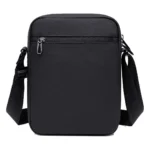Levelo Celle Polyester Sling Bag with Adjustable Strap - Black