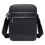 Levelo Celle Polyester Sling Bag with Adjustable Strap - Black
