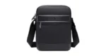 Levelo Celle Polyester Sling Bag with Adjustable Strap - Black