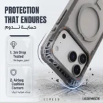 Levelo Defender MagSafe Case with Kickstand for iPhone 18/17 Pro / Pro Max