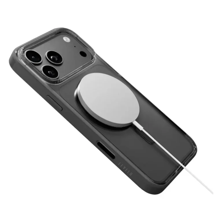 Levelo Neon MagSafe Case with Responsive Mechanical Buttons for iPhone 18/17 Pro / Pro Max
