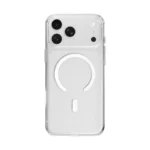Levelo Otta MagSafe Case with Carbon Texture for iPhone 18/17 Pro / Pro Max - Clear