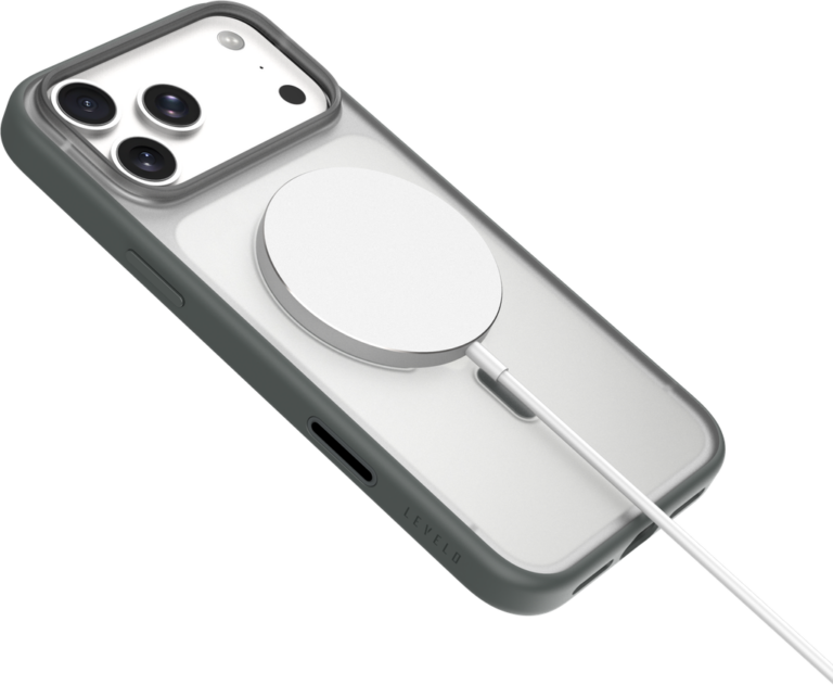 Levelo Phoenix Matte Dual Texture Finish MagSafe Case for iPhone 18/17 Pro Max