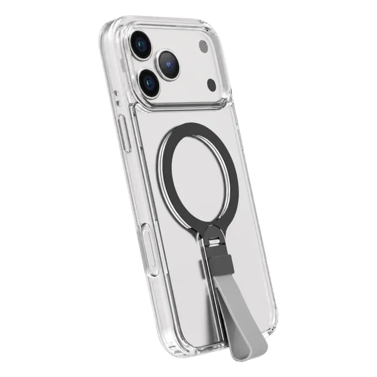 Levelo Spira MagSafe Case with MagGrip Clear Protection for iPhone 18/17 Pro / Pro Max