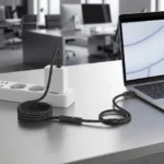 Porodo 100W USB-C to USB-C Extendable Cable - Black