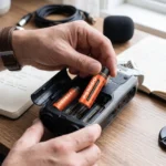 Porodo AA LI-Ion Battery USB-C Rechargeable 2-Pack - Orange