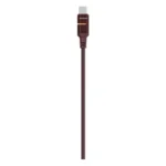 Porodo Arcano 60W USB-C to USB-C Cable with Ambient LED - Burgundy