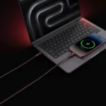 Porodo Arcano 60W USB-C to USB-C Cable with Ambient LED - Burgundy