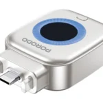 Porodo Auto Release Smart Auto Cut-Off Charging Adapter - Silver