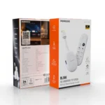 Porodo Blink 4K Android TV Stick with Air Mouse Remote Control - White