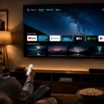 Porodo Blink 4K Android TV Stick with Air Mouse Remote Control - White