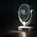 Porodo Blue Cooling & Lighting FAN with Power Bank Function - White