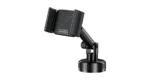 Porodo Blue Vaccum Suction Care Phone Mount Dashboard & Windshield Compatible - Black