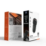 Porodo Electro 60W Dual Port Car Charger with Fast Charging Technology- Black