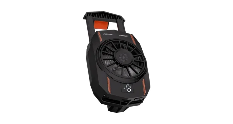 Porodo Gaming Chilix Gaming Phone Cooler with 3 Adjustable Cooling Level - Black