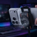 Porodo Gaming Chilix Gaming Phone Cooler with 3 Adjustable Cooling Level - Black
