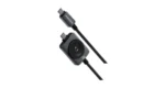 Porodo Halom 2-in-1 60W USB-C to USB-C Cable With 2.5W Wireless Smartwatch Charging - Black