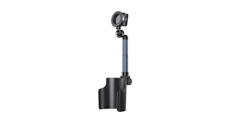 Porodo_Kairo_2_in_1_Car_Cup_Ho_51a5cc9228 Porodo Kairo 2-in-1 Car Cup Holder & Phone Mount with Magnetic & Clamp Holder Interchangeable Heads – Black