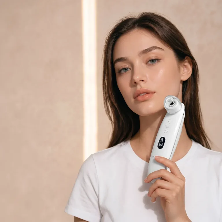 Porodo LILAC Rechargeable Smart Blackhead Remover with App - White
