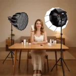 Porodo Lifestyle Cannes Studio Professional Live Photography Light - Black
