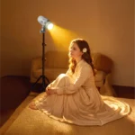 Porodo Lifestyle Cannes Vision Portable Dimmable LED Photography Spotlight - White