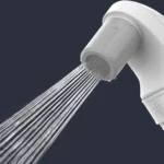 Porodo Lifestyle Capri Portable Rechargeable Bidet with Dual-Head Precision Cleaning - White
