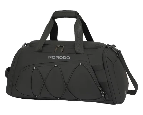 Porodo Lifestyle Caryo 3-in-1 Sport & Travel Bag - Black