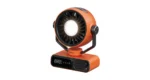 Porodo Lifestyle Chillo Camper Desktop Outdoor Fan with Smart Display & Easy Control - Black