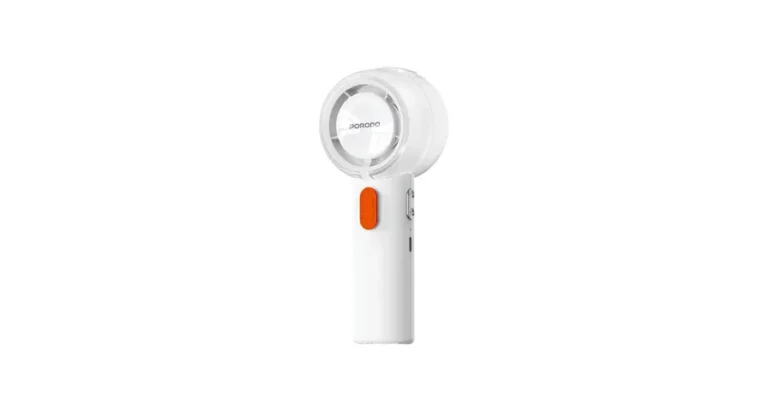 Porodo Lifestyle Chillo Mista Handheld Mist Fan with 5-Speed Airflow - White
