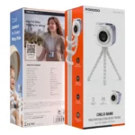 Porodo Lifestyle Chillo Nano Mini Portable Fan with Tripod & 199-Speed BLDC Power