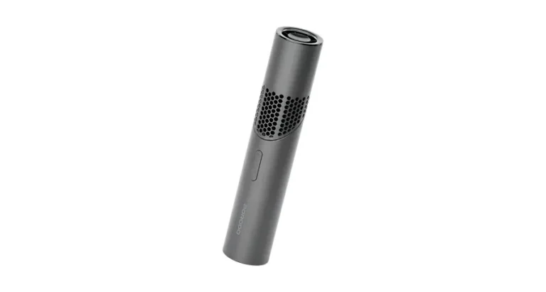 Porodo Lifestyle Chillo Pod Foldable Bladeless Handheld Fan with 199-Speed Airflow Control - Grey