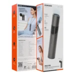 Porodo Lifestyle Chillo Pod Foldable Bladeless Handheld Fan with 199-Speed Airflow Control - Grey
