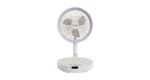 Porodo Lifestyle Chillo Porto Foldable Cooling Fan with Remote Control - White