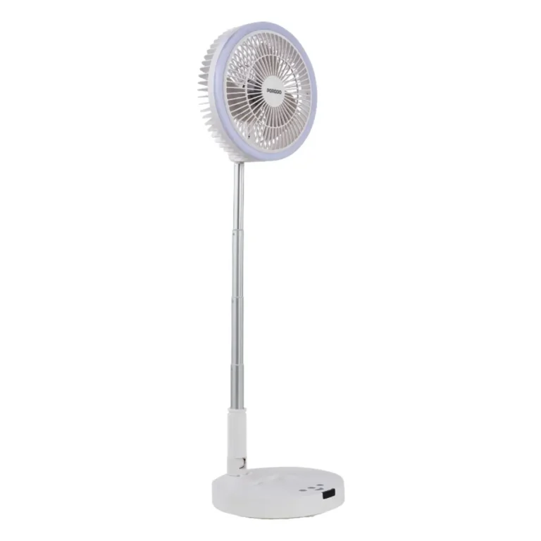 Porodo Lifestyle Chillo Porto Foldable Cooling Fan with Remote Control - White