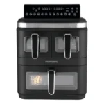 Porodo Lifestyle Crispio Triple Basket Air Fryer - Black