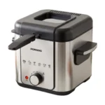 Porodo Lifestyle Crispo Single Basket Electric Deep Fryer - Silver / Black