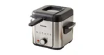 Porodo Lifestyle Crispo Single Basket Electric Deep Fryer - Silver / Black