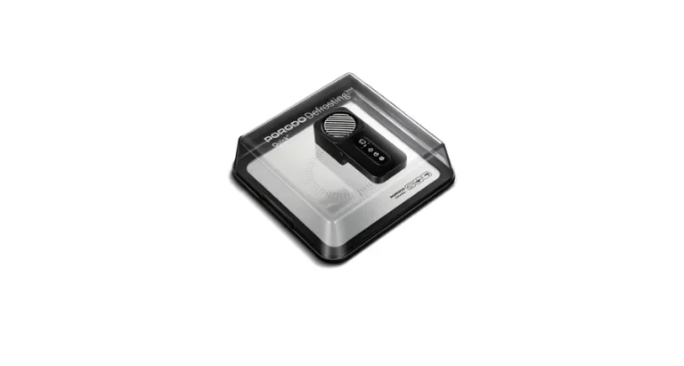 Porodo Lifestyle Defroze Quick Defrosting Food Tray with UVC LED Protection - Black