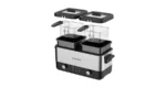 Porodo Lifestyle Dual Crispo Dual Basket Electric Deep Fryer with Manual Heat Control - Black