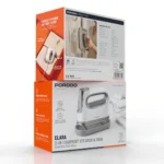 Porodo Lifestyle Elara 2-in-1 Garment Steamer & Iron with Rapid Heat Technology - White