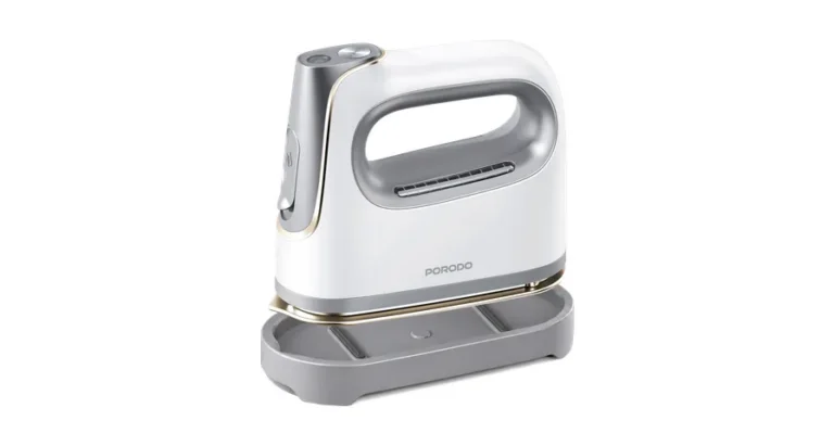 Porodo Lifestyle Elara 2-in-1 Garment Steamer & Iron with Rapid Heat Technology - White
