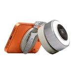 Porodo Lifestyle FLARIS Multi - Function MagSafe Fan with LED Light & Air Vent - Beige