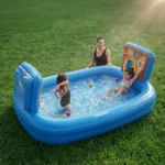 Porodo Lifestyle Goal Splash Football Play Pool - Blue