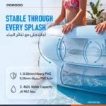 Porodo Lifestyle Goal Splash Football Play Pool - Blue