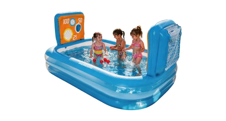 Porodo Lifestyle Goal Splash Football Play Pool - Blue